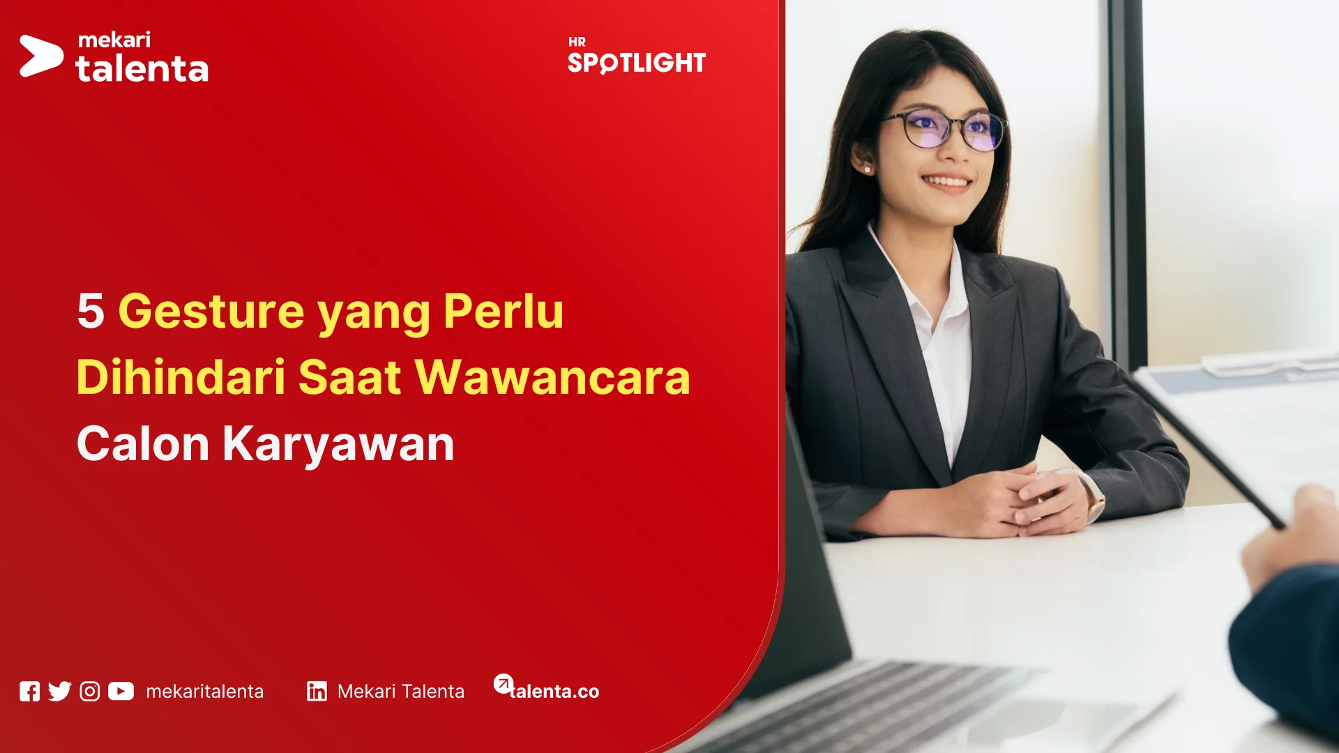 gesture wawancara