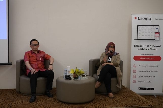 diskusi Insight Talenta: Catching up to Workforce 2020: Leading the Digital Age di Aone Hotel, Jakarta, (30/1).