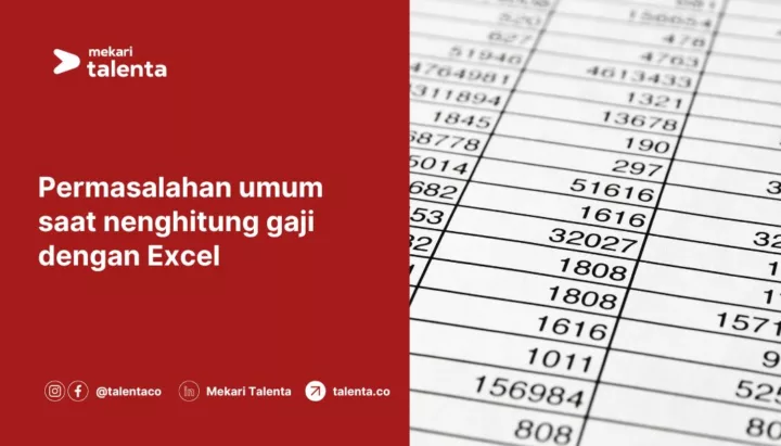 Permasalahan Umum saat Menghitung Gaji dengan Excel