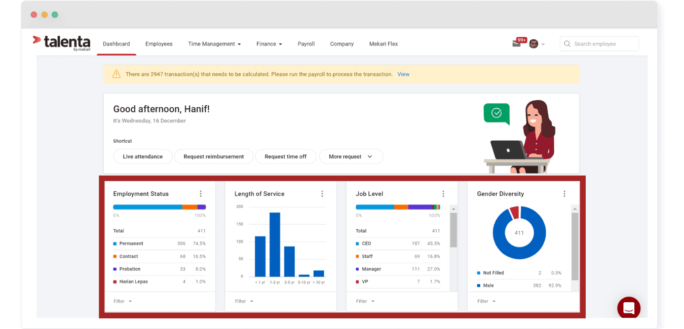 Berikut Contoh Portal HRIS, HR Portal, Hrportal untuk Perusahaan