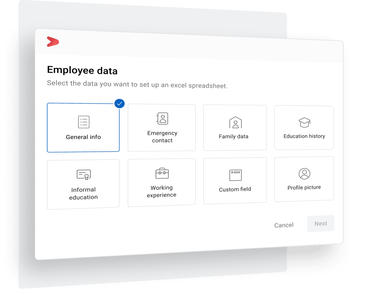 Fitur data karyawan di dalam aplikasi & software database karyawan perusahaan | Talenta