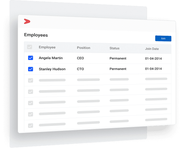 Fitur kelola database karyawan di dalam aplikasi & software HRIS terbaik di Indonesia | Talenta