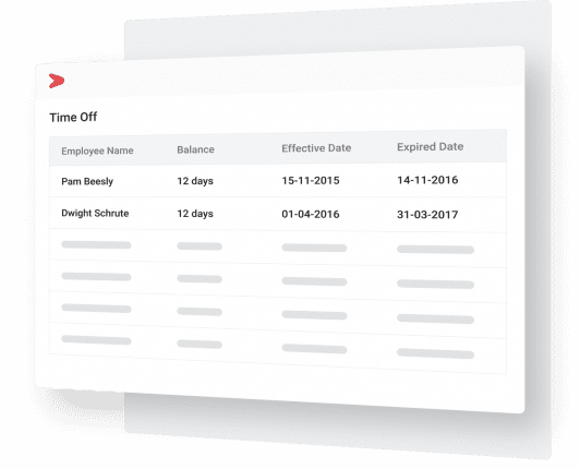 Dashboard untuk mengelola cuti karyawan di dalam aplikasi cuti karyawan online & sistem informasi cuti pegawai berbasis web dan mobile