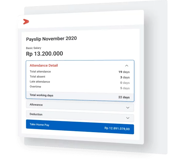 Fitur payroll yang terintegrasi dengan aplikasi SIMPEG Mekari Talenta; sistem informasi manajemen kepegawaian