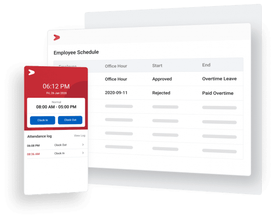 Fitur attendance management pada aplikasi Mekari Talenta