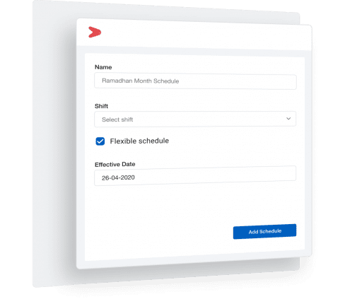 A feature to set flexible clock-in & clock-out policies in Mekari Talenta, 