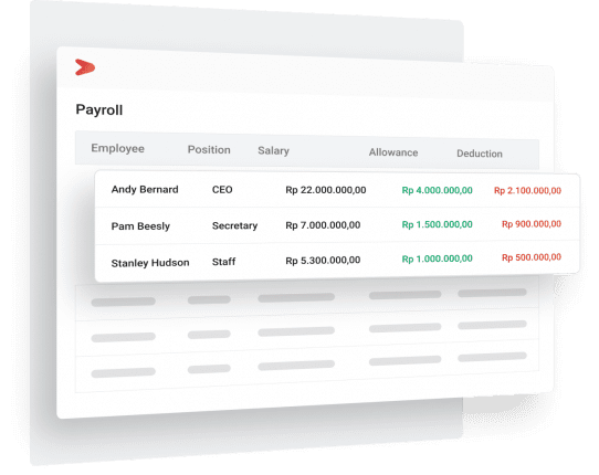 Fitur pengelolaan payroll otomatis pada aplikasi Mekari Talenta