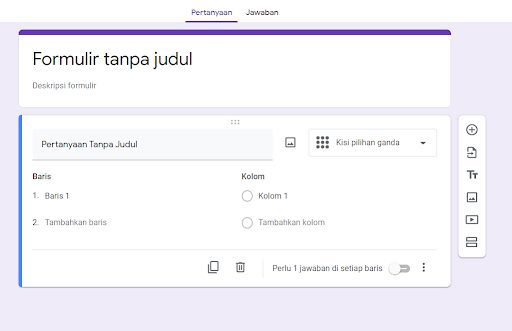 contoh daftar hadir online karyawan google forms