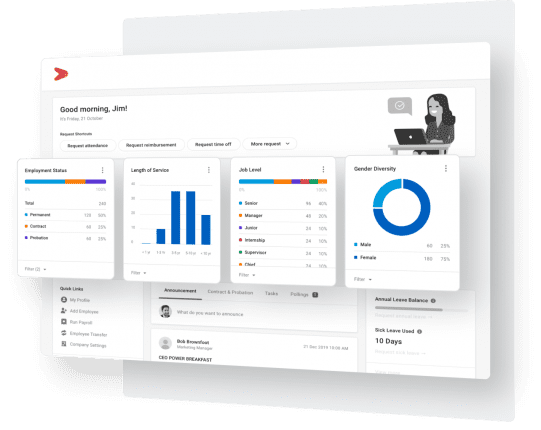 Dashboard sistem HR online Mekari Talenta untuk memudahkan operasional HR di perusahaan BUMN