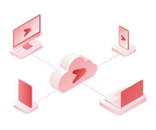 Ilustrasi dari sistem HR Mekari Talenta yang berbasis komputasi cloud