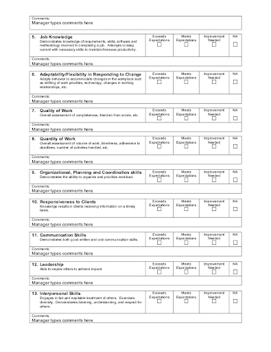 performance appraisal form halaman 3