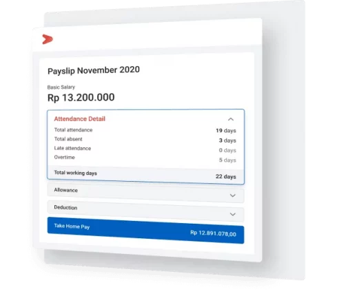 Fitur integrasi dengan sistem perhitungan gaji di software absensi karyawan online Mekari Talenta