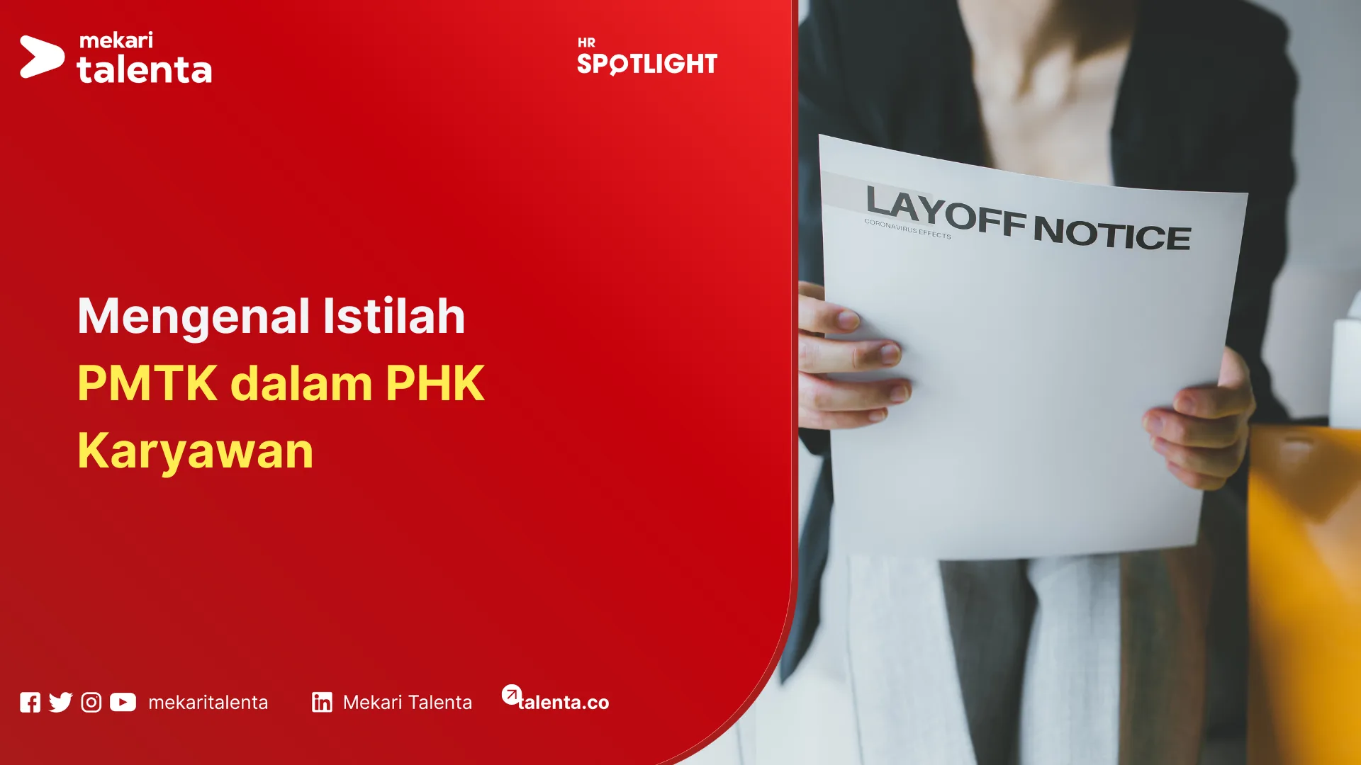 PMTK dalam PHK karyawan
