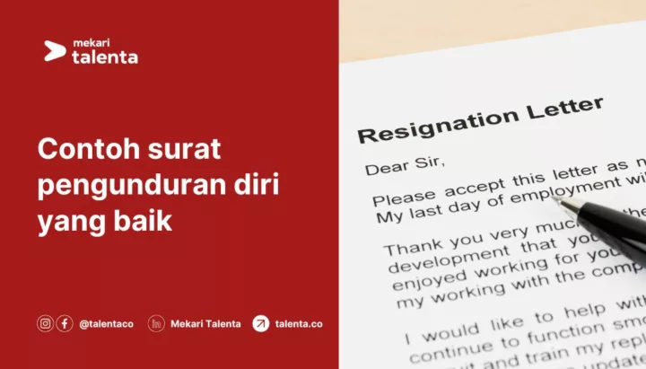 Contoh Surat Pengunduran Diri yang Baik dan Resmi