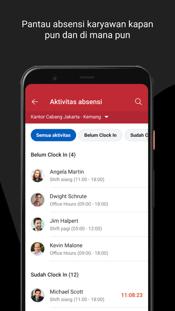 Pantau absensi karyawan kapan pun dan di mana pun dengan Attendance by Talenta