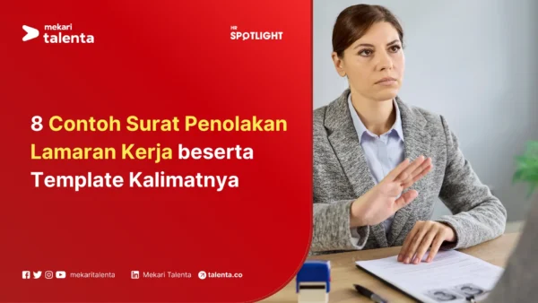 Contoh Surat Penolakan Lamaran Kerja (1)