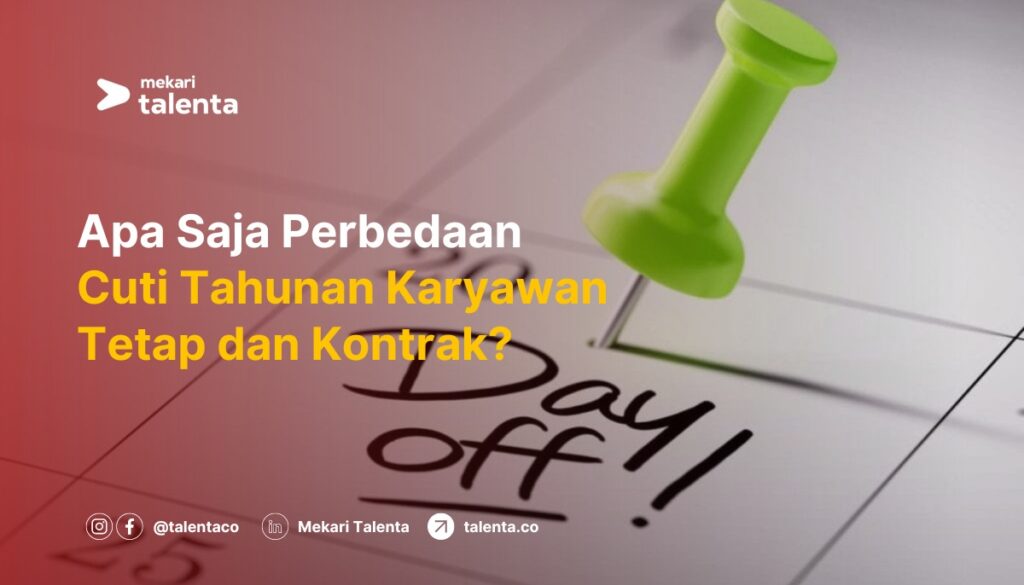 cuti tahunan karyawan tetap dan kontrak