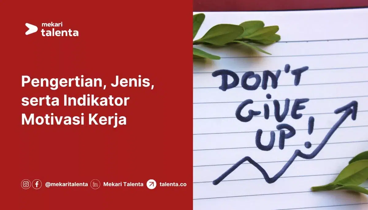 indikator motivasi kerja