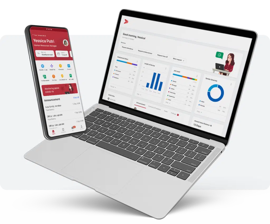 dahsboard software aplikasi mekari talenta