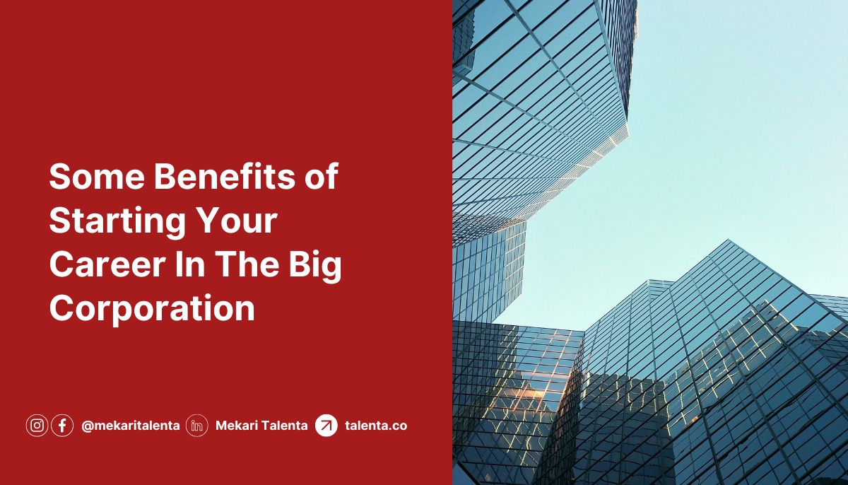Some Benefits of Starting Your Career In The Big Corporation