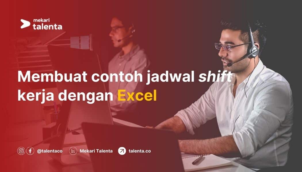 Membuat Contoh Jadwal Kerja Shift dengan Excel dan Simulasinya