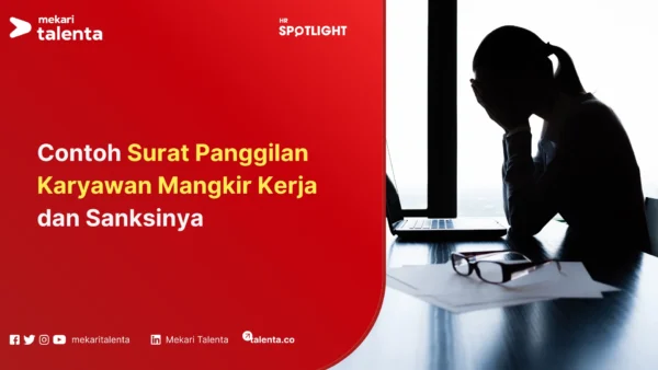 surat panggilan karyawan mangkir kerja