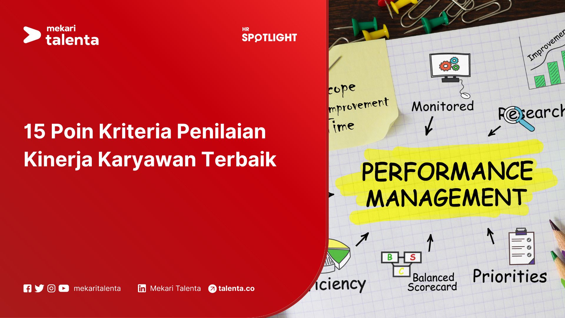 15 Poin Kriteria Penilaian Kinerja Karyawan Terbaik