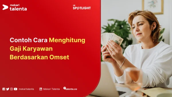 menghitung gaji karyawan berdasarkan omset