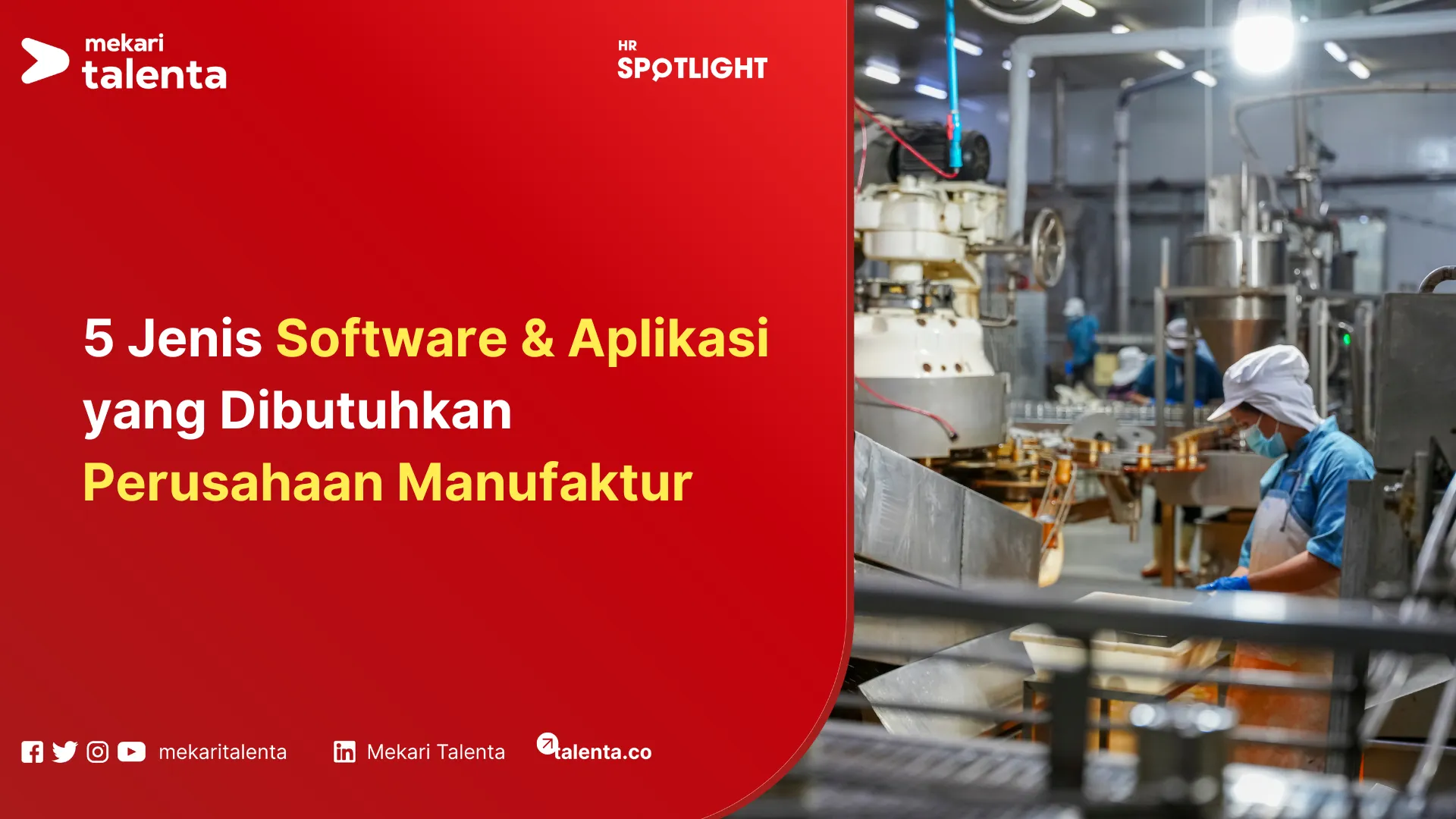 5 Jenis Software & Aplikasi yang Dibutuhkan Perusahaan Manufaktur