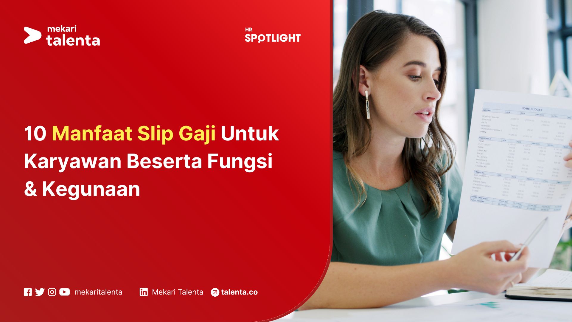 Fungsi dan manfaat Slip Gaji untuk Karyawan dan Perusahaan