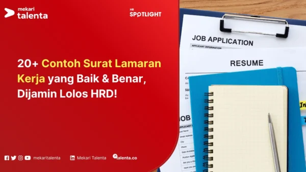 20+ Contoh Surat Lamaran Kerja yang Baik & Benar, Dijamin Lolos HRD!