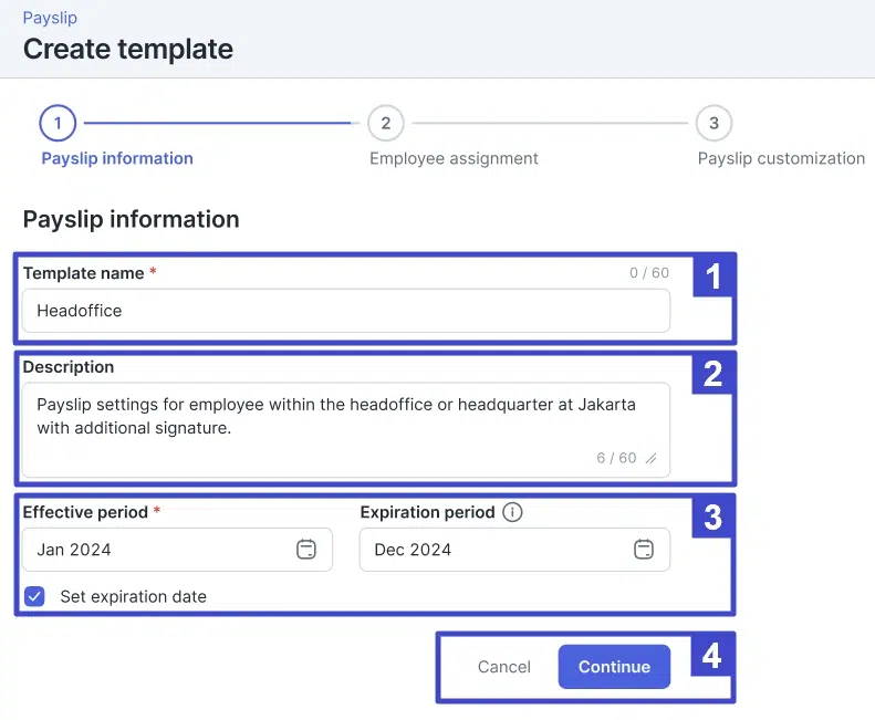 cara buat slip gaji di mekari talenta