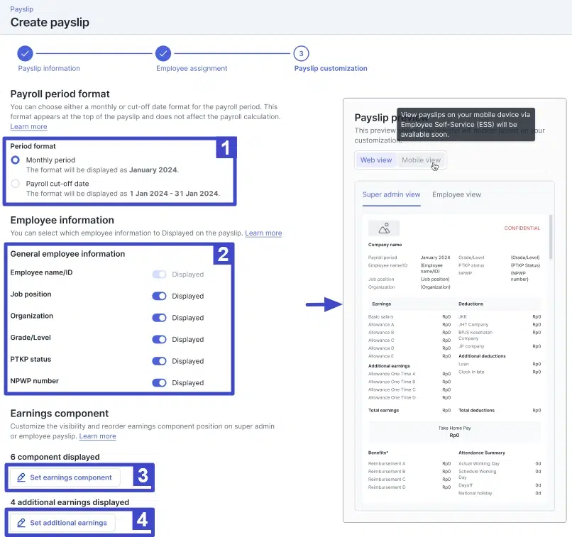 cara buat slip gaji di mekari talenta