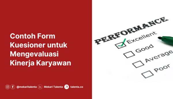 Contoh Form Kuesioner untuk Mengevaluasi Kinerja Karyawan