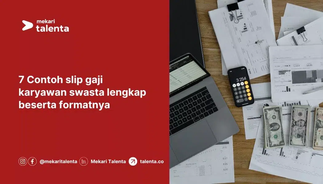 7 Contoh Slip Gaji Karyawan Swasta Lengkap Beserta Formatnya
