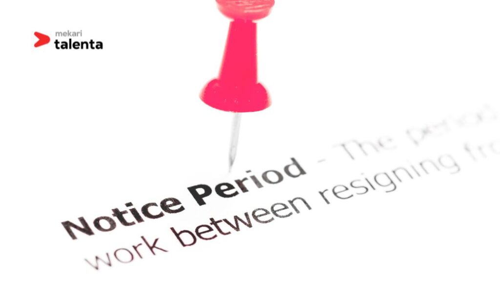 notice period adalah