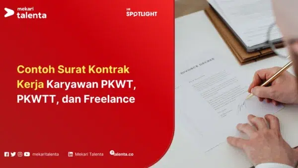contoh kontrak kerja