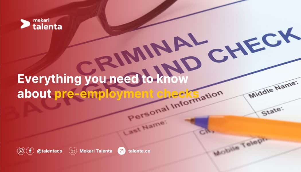 pre-employment background checks