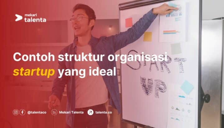 struktur organisasi startup