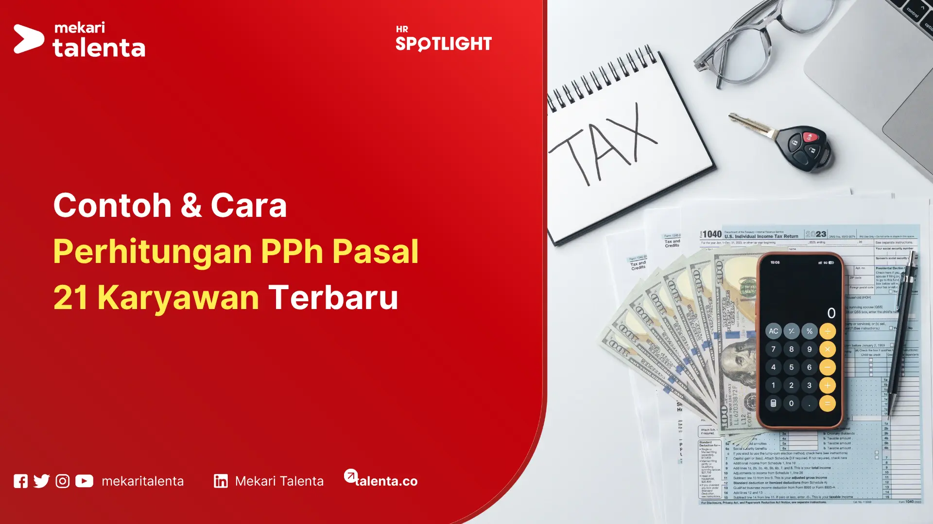 contoh perhitungan pph 21 karyawan