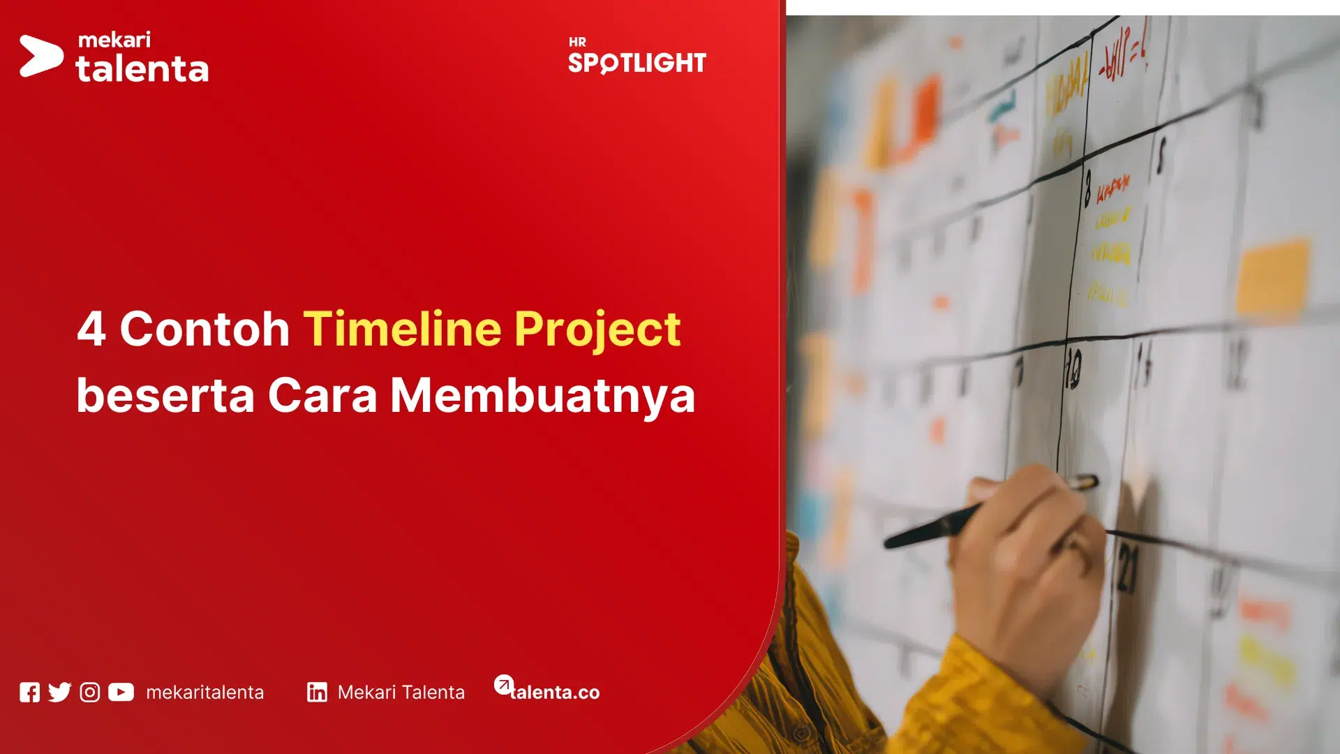 4 Contoh Timeline Project beserta Cara Membuatnya