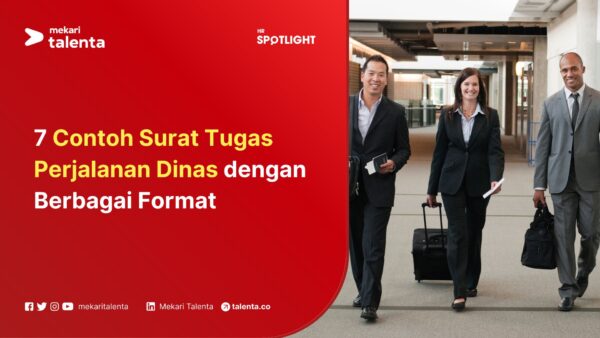 Gambar 7 Contoh Surat Tugas Perjalanan Dinas dengan Berbagai Format