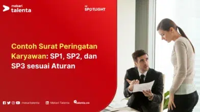 contoh surat peringatan karyawan