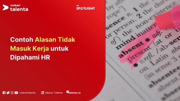 alasan tidak masuk kerja