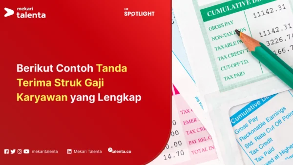 contoh struk gaji karyawan