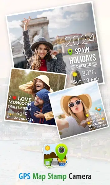 GPS Map Stamp Camera