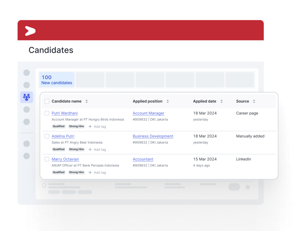 New candidates