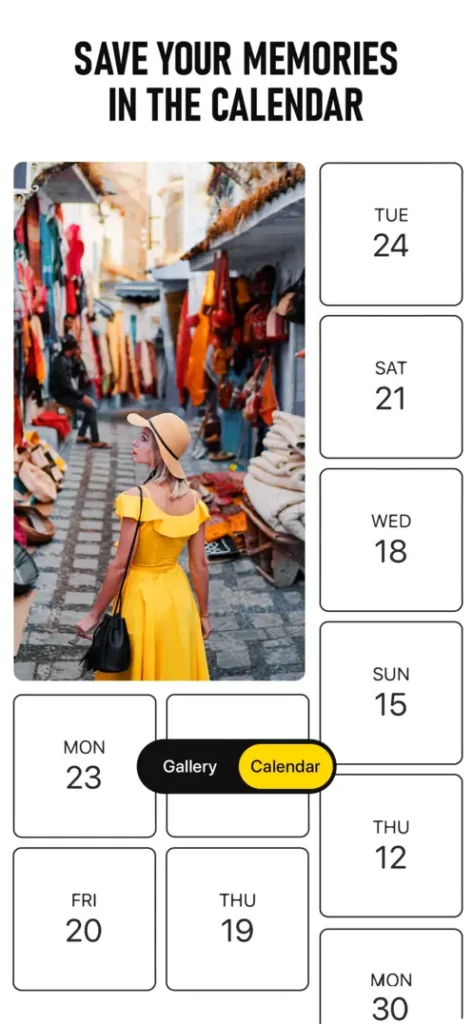 Timestamp camera - PhotoPlace