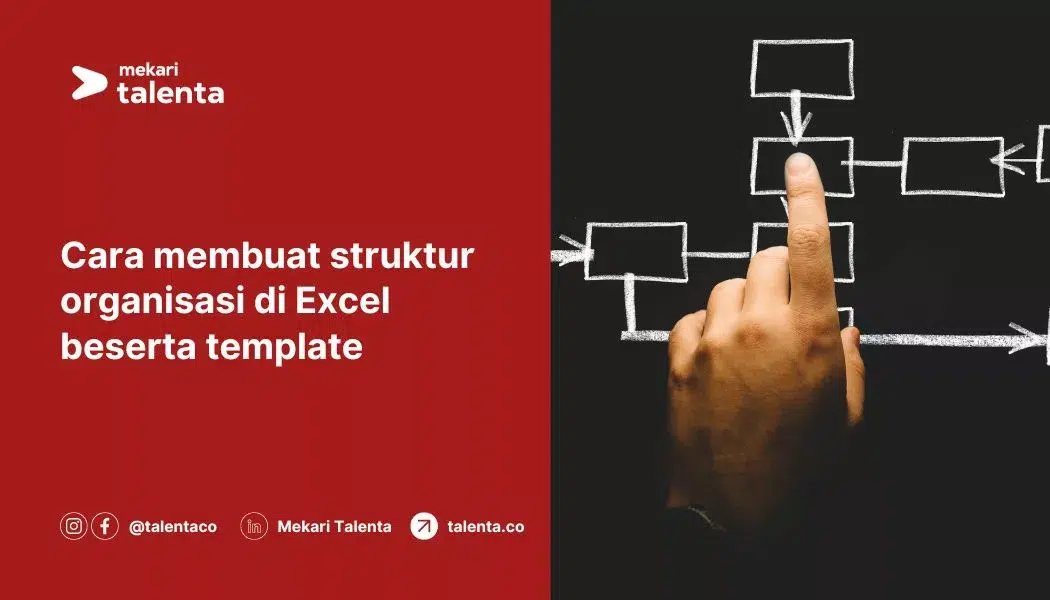Cara Membuat Struktur Organisasi di Excel dan Template Siap Pakai