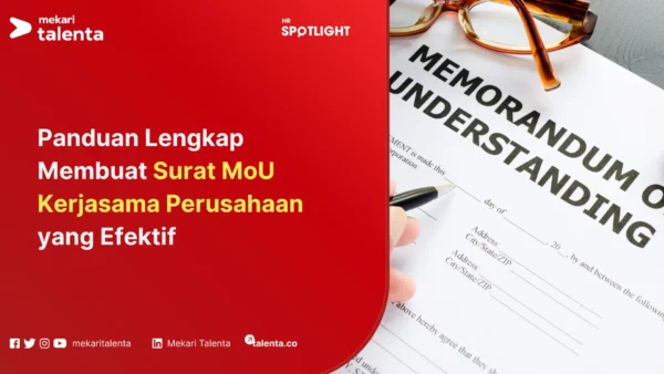 contoh mou kerjasama perusahaan
